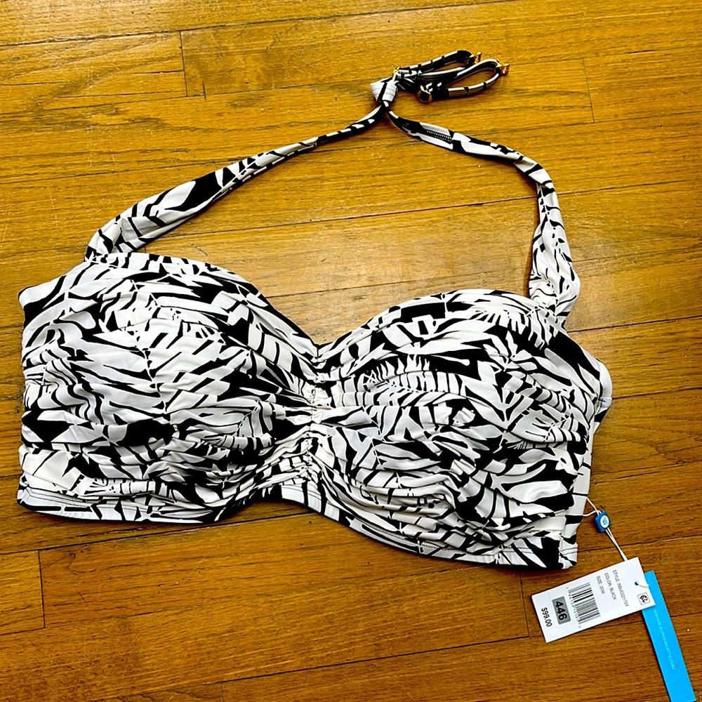 NWT PLUS SIZE PIN UP SWIM BIKINI TOP 20W can be worn as a summer exposed bra